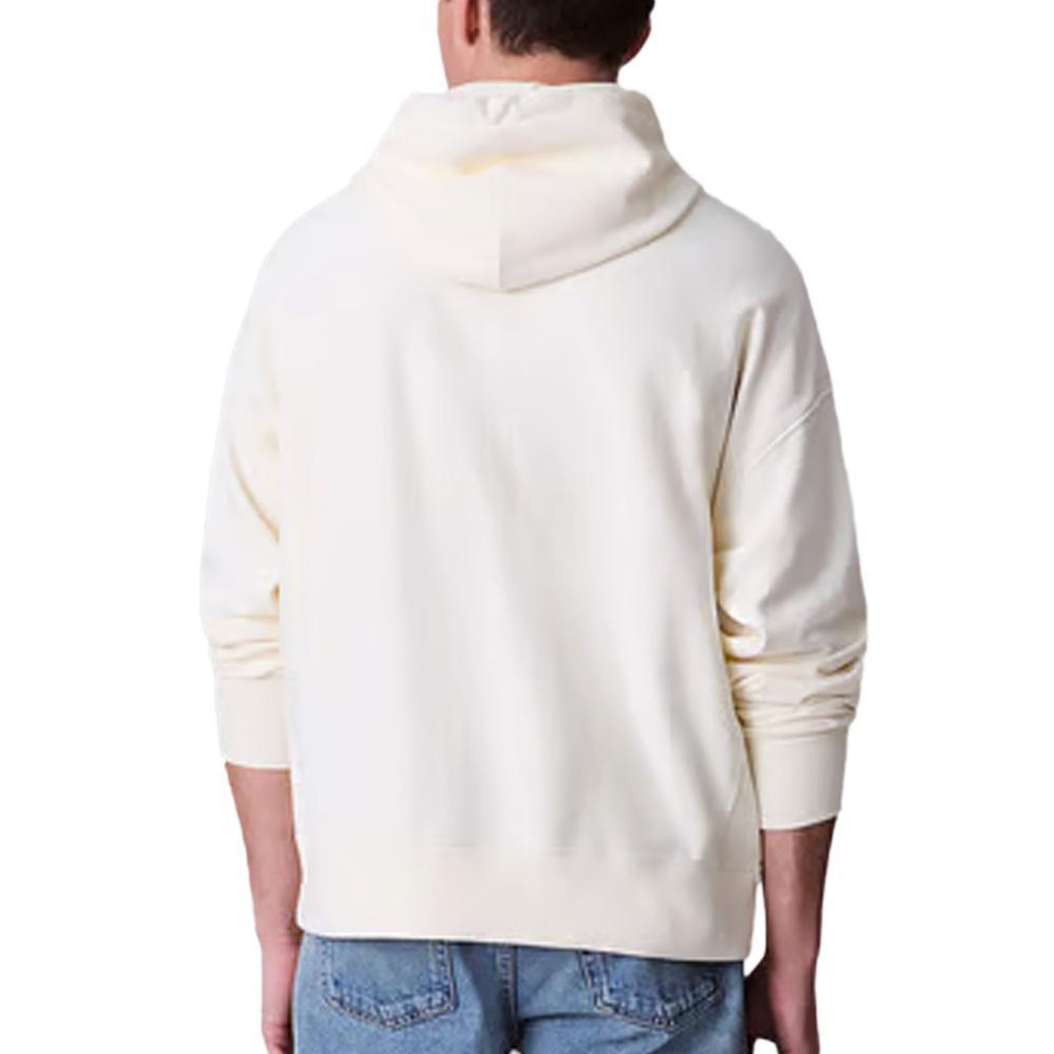 Voir la diapositive 2 : CALVIN KLEIN JEANS Sweat Blanc Homme Calvin Klein Jeans Premiums LV04RC278G