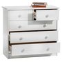 Voir la diapositive 2 : IDIMEX Commode en pin RONDO, 2+3 tiroirs