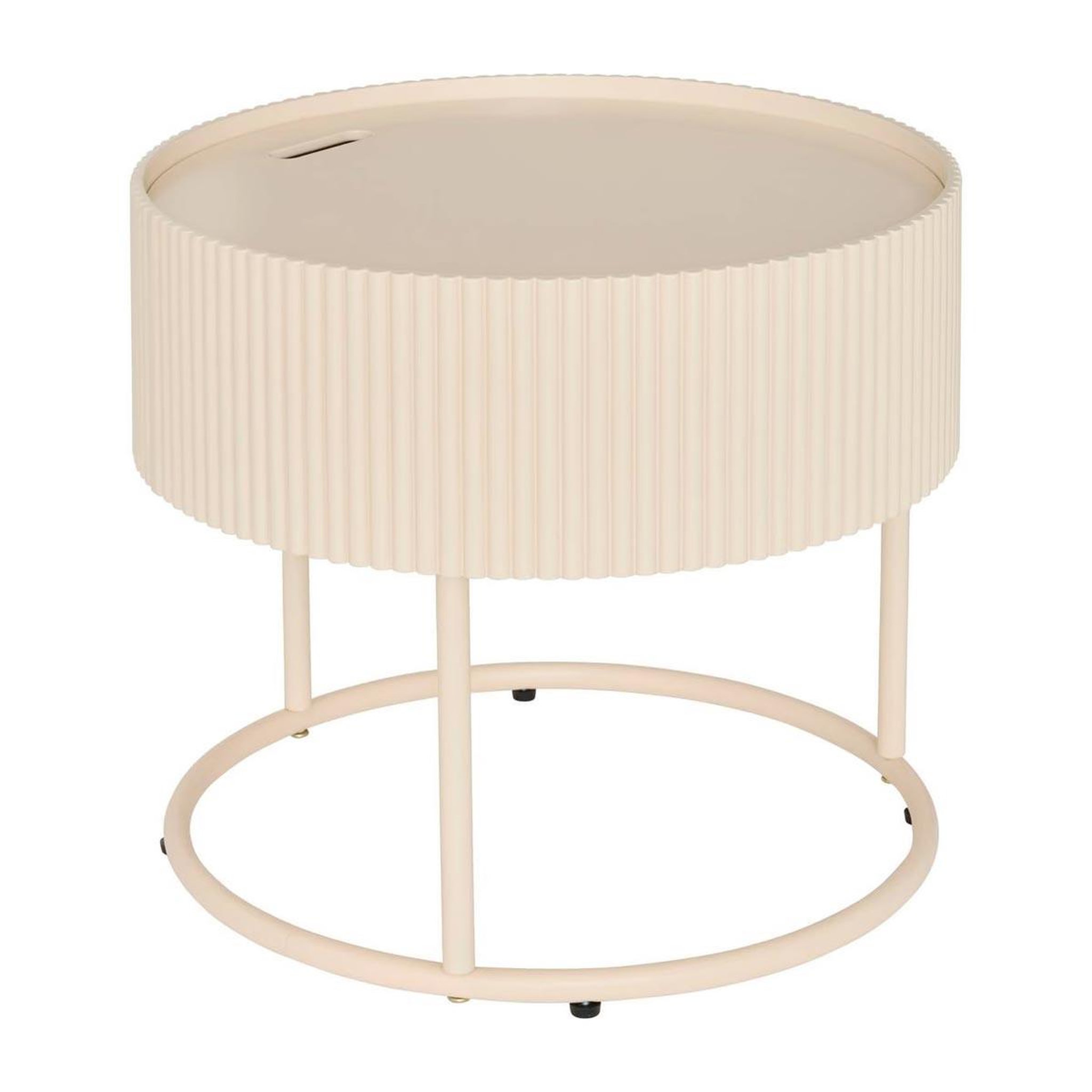 ATMOSPHERA Table basse avec rangement  juna  45cm beige