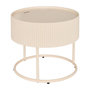Voir la diapositive 1 : ATMOSPHERA Table Basse Avec Rangement  Juna  45cm Beige