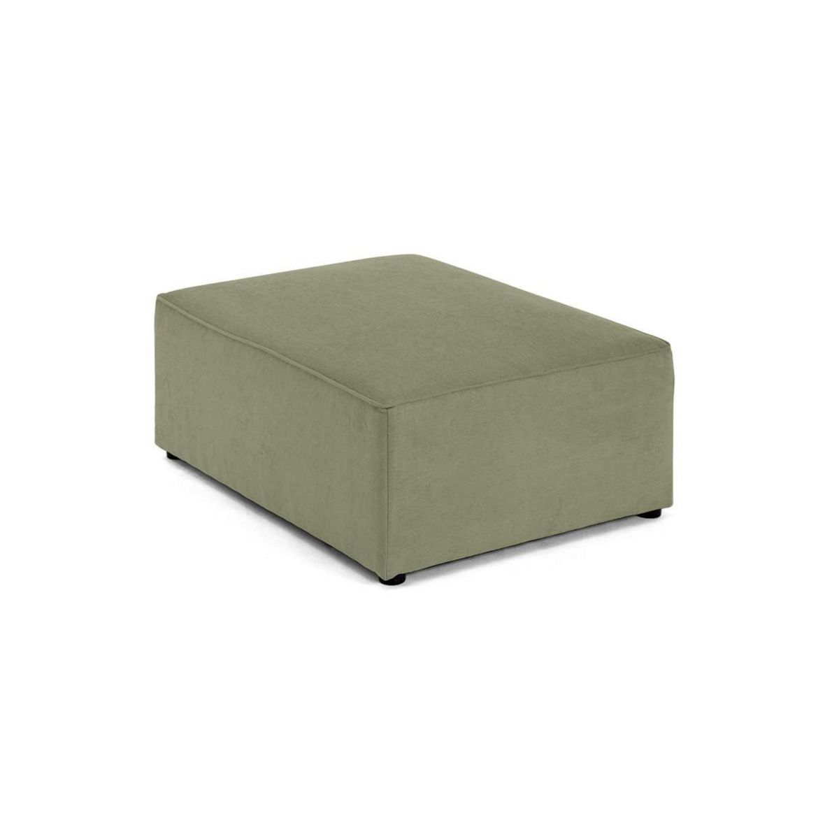 BEST MOBILIER Topaze - pouf - en tissu