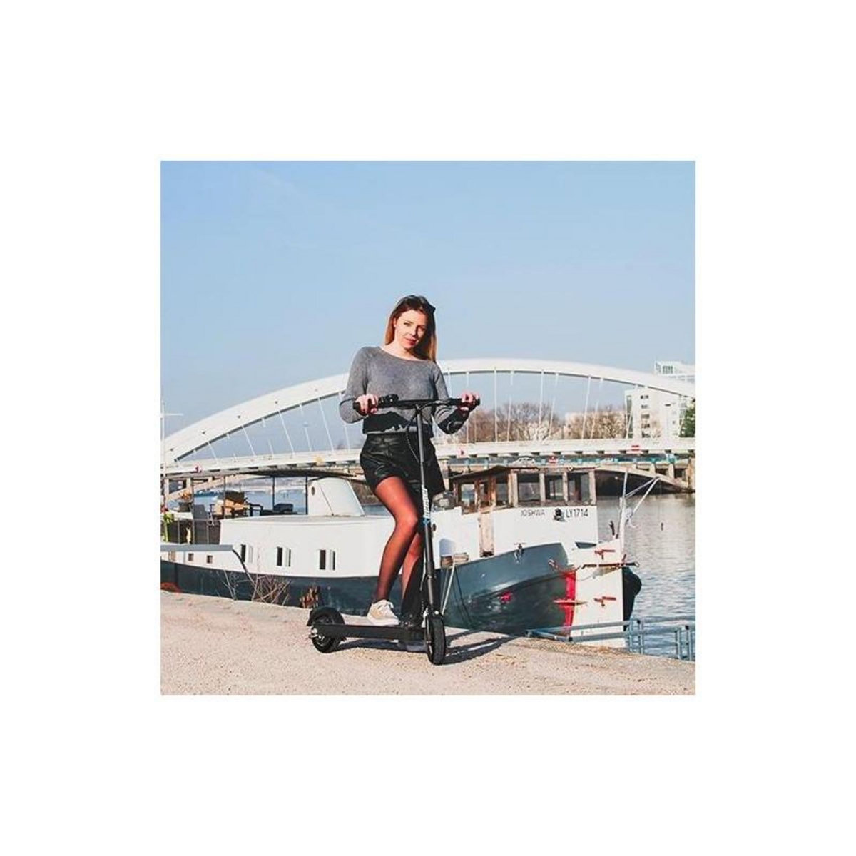 BEEPER BEEPER Trottinette electrique 8 pouces 350W 6Ah SPEED