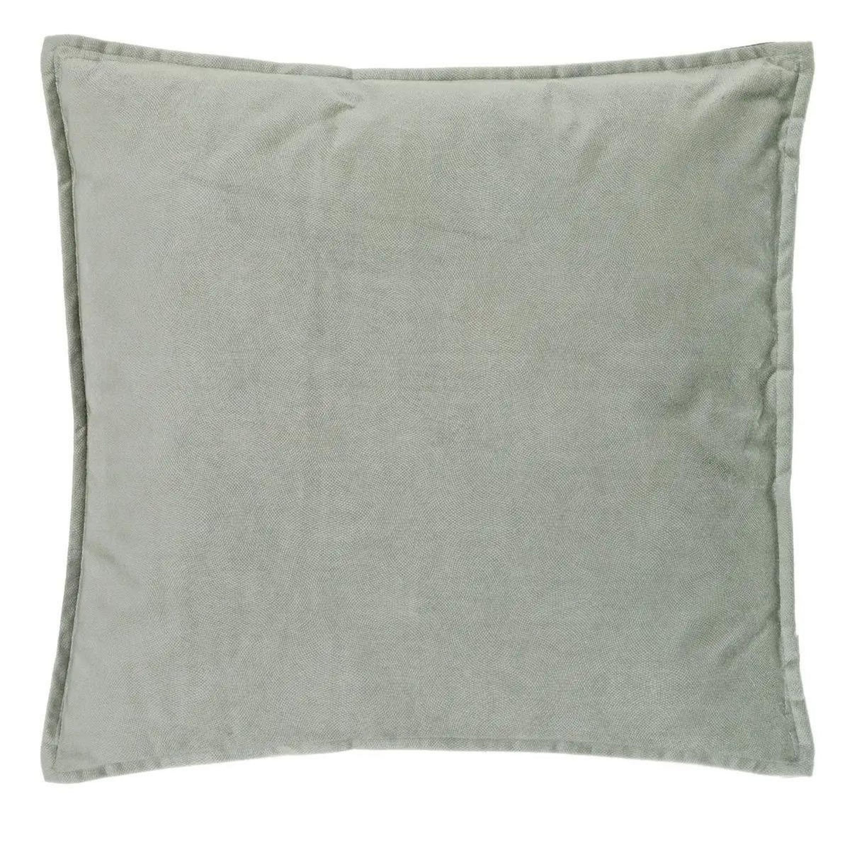 ATMOSPHERA Coussin Déhoussable  Lilou  55x55cm Vert Céladon