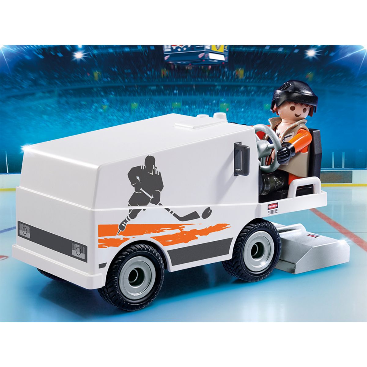 PLAYMOBIL 6193 Agent d'entretien et surfaceuse