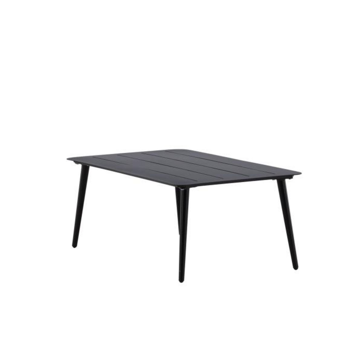 Paris Prix Table Basse de Jardin  Lina  100cm Noir