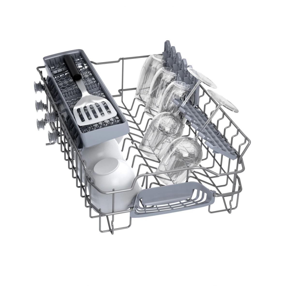 BOSCH Lave-vaisselle 45cm 10 couverts 46db inox - SPS2HKI58E