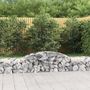 Voir la diapositive 1 : VIDAXL Paniers a gabions arques 25 pcs 300x50x40/60 cm fer galvanise