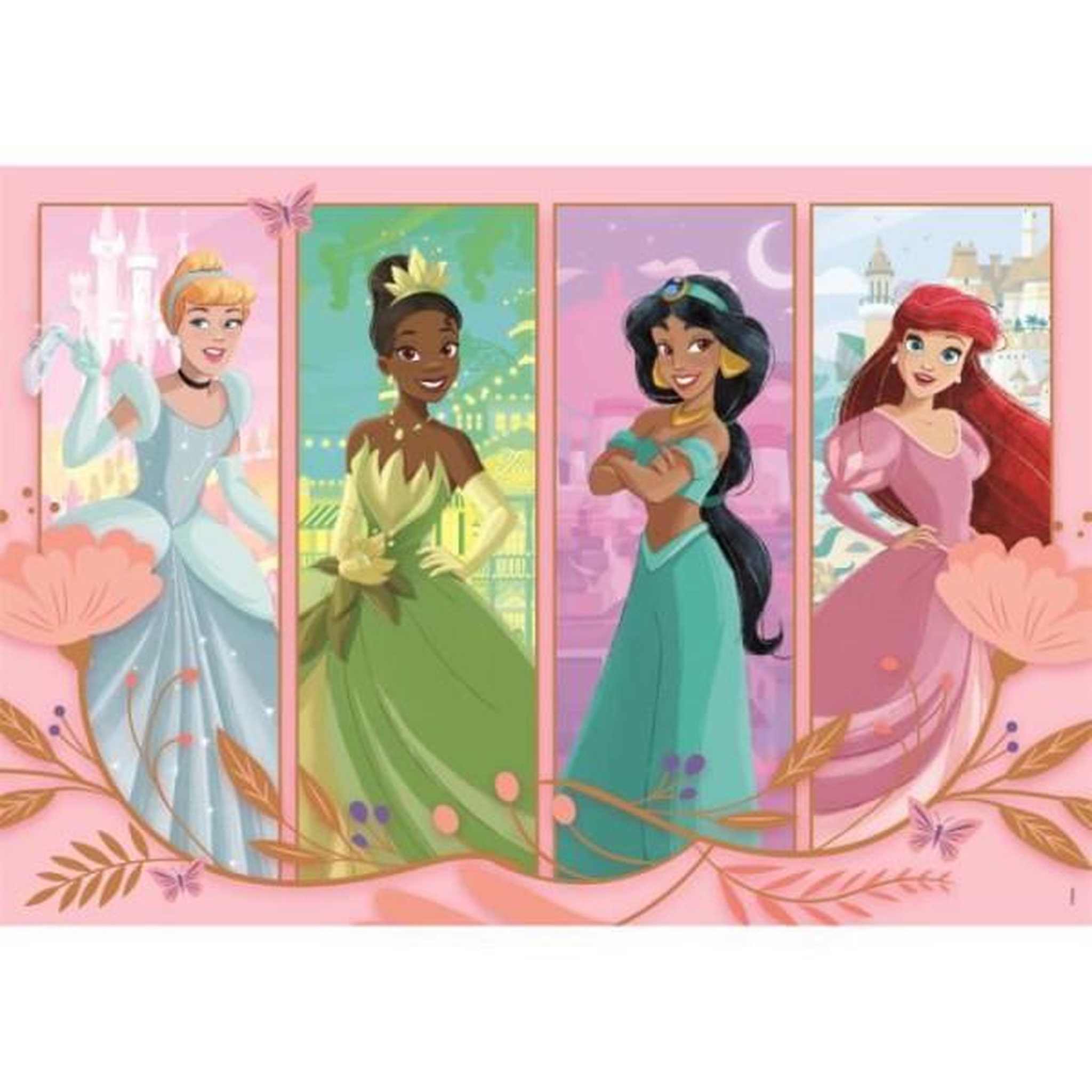 Voir la diapositive 2 : CLEMENTONI Clementoni - 2x60 pieces - disney princess