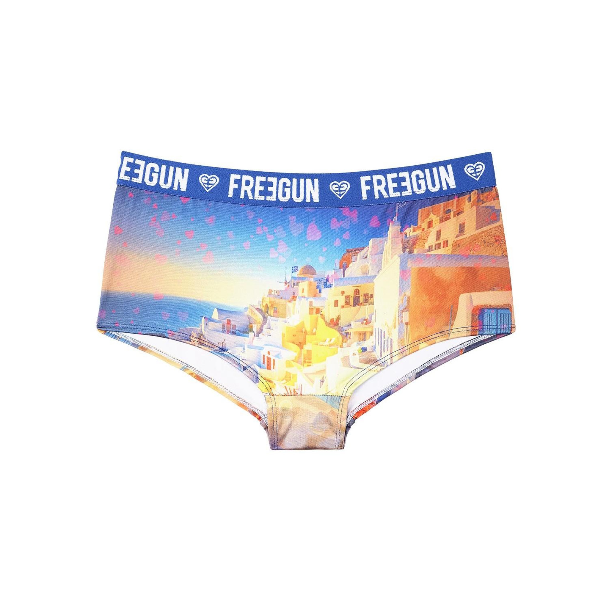 Voir la diapositive 3 : FREEGUN Lot de 4 Shortys fille Miss Freegun