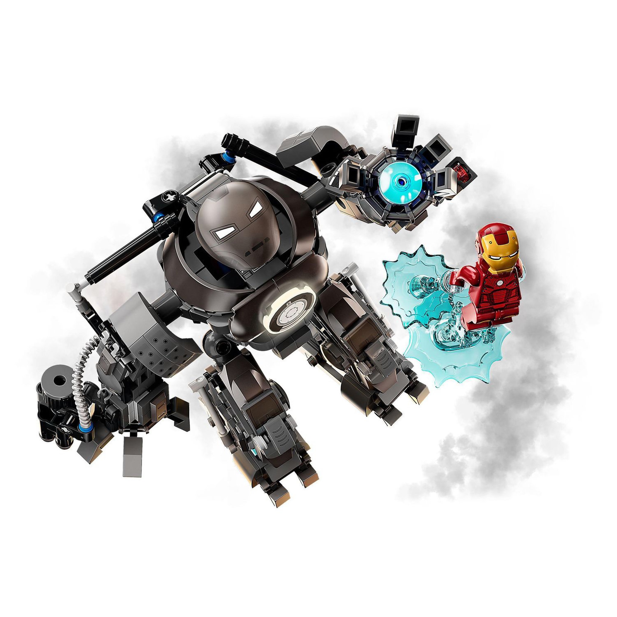 Voir la diapositive 4 : LEGO Marvel Super Heroes 76190 - The Infinity Saga - Iron Man : la destruction d&rsquo;Iron Monger dès 9 ans