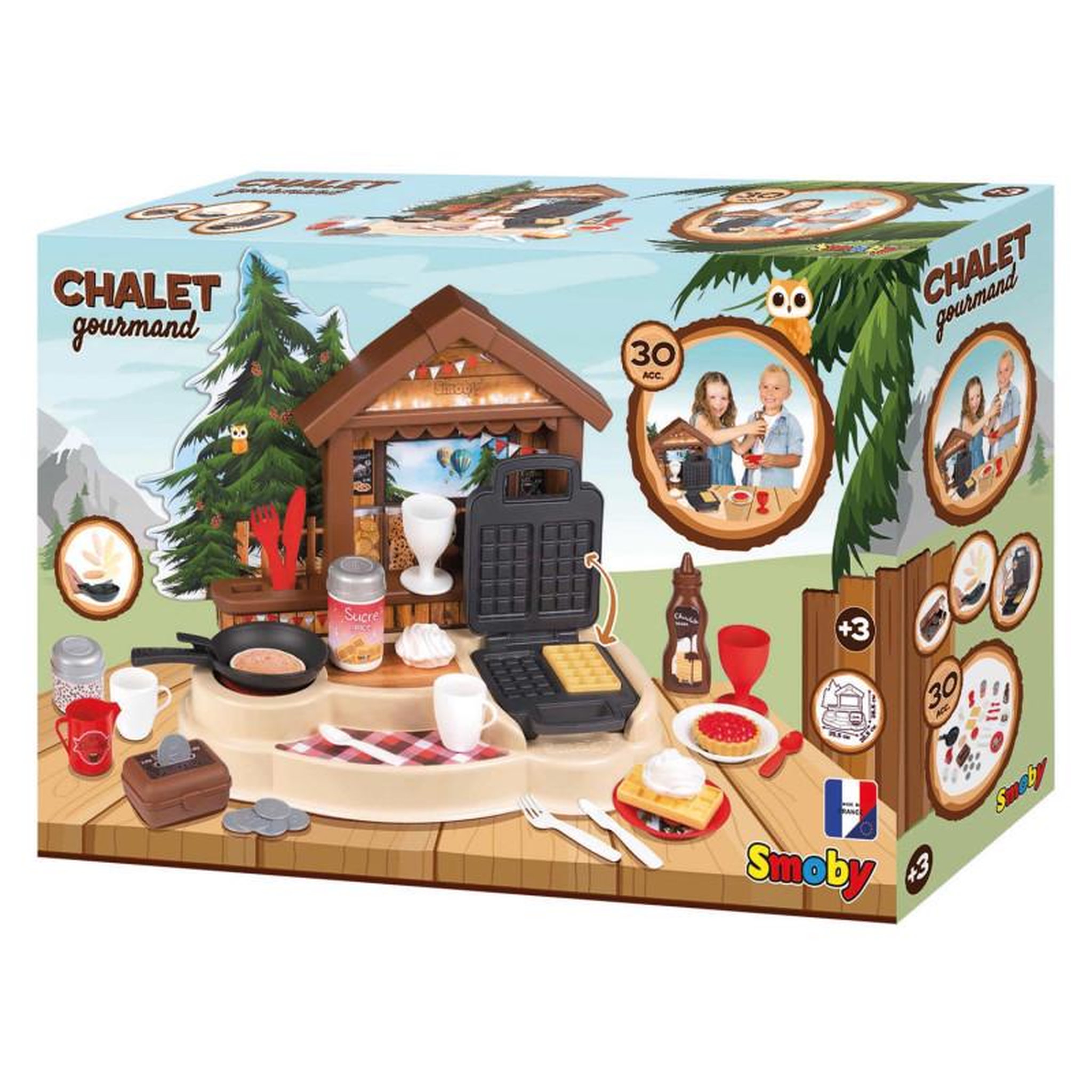 Voir la diapositive 2 : SMOBY Smoby Winter Chalet with Accessories, 30dlg. 310557