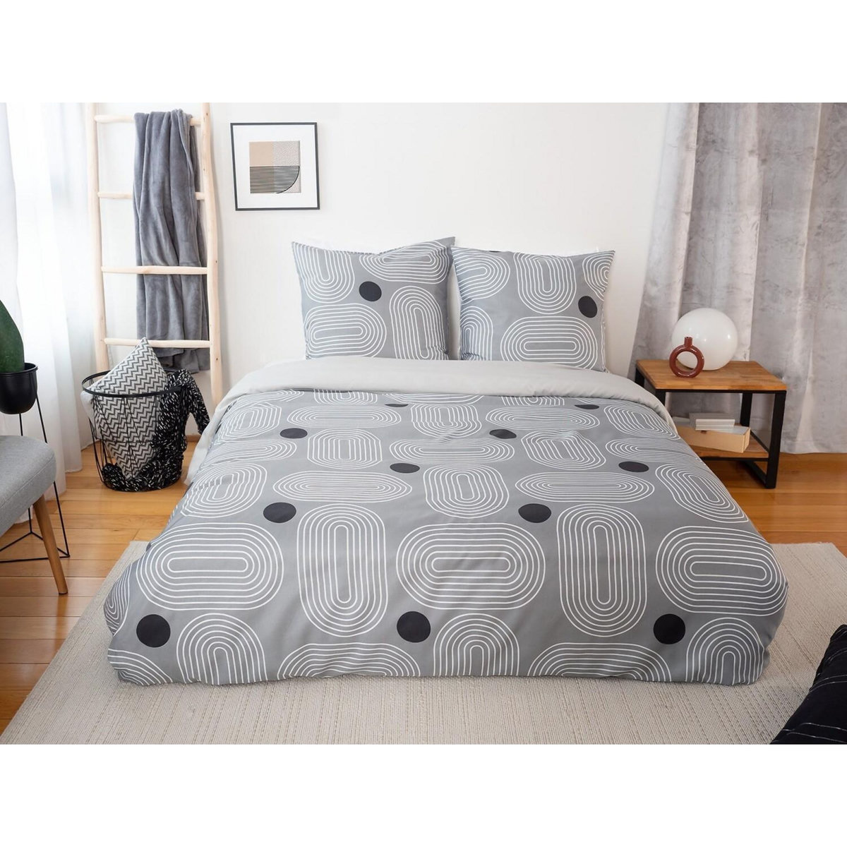 Home collection Parure housse de couette 100% microfibre 72gsm frogguie