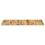 Voir la diapositive 2 : VIDAXL Dessus de table bois de manguier solide 15-16 mm 140x60 cm