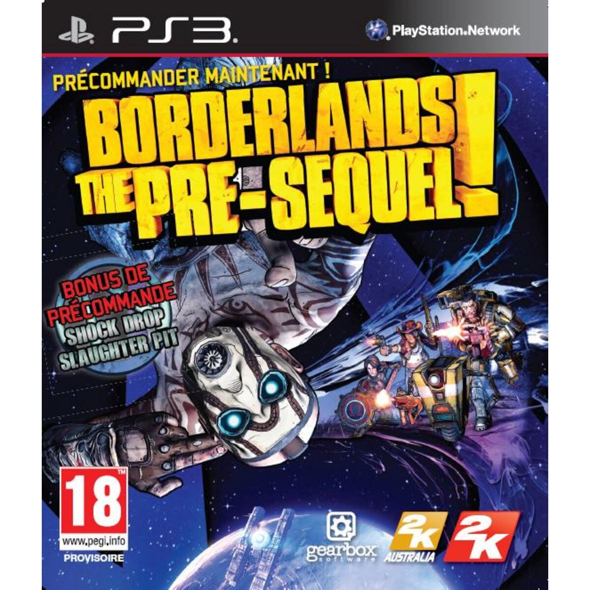Bordelands : The Pre-Sequel  PS3