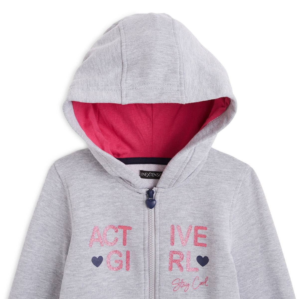 INEXTENSO Sweat zippé de sport fille