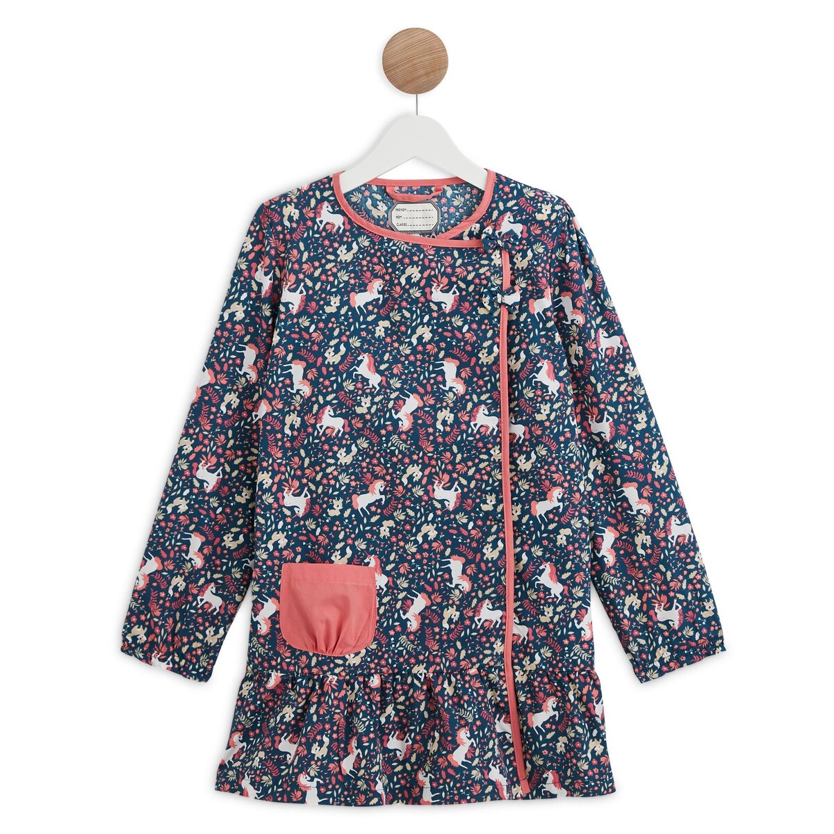 INEXTENSO Tablier tissus licornes fille