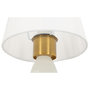 Voir la diapositive 5 : Paris Prix Applique Murale  Budapest  46cm Blanc & Or
