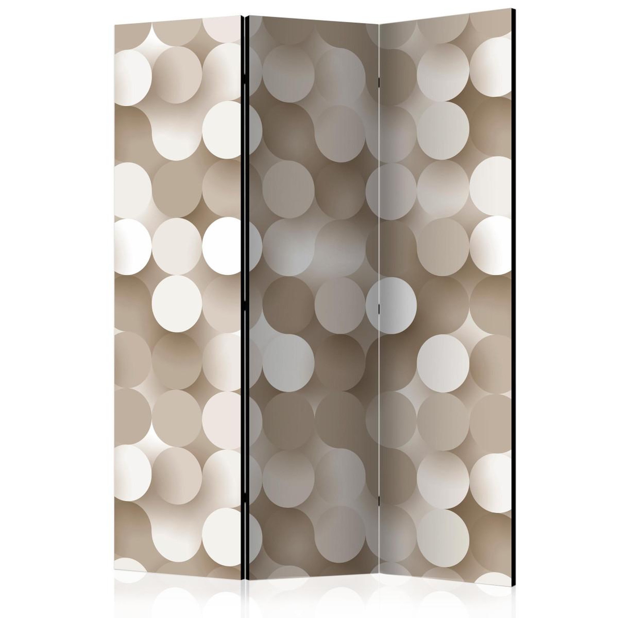 Paris Prix Paravent 3 volets  gold net  135x172cm