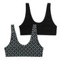 Voir la diapositive 2 : Athena Lot de 2 brassières fille Ecopack Girl Mode   Fille