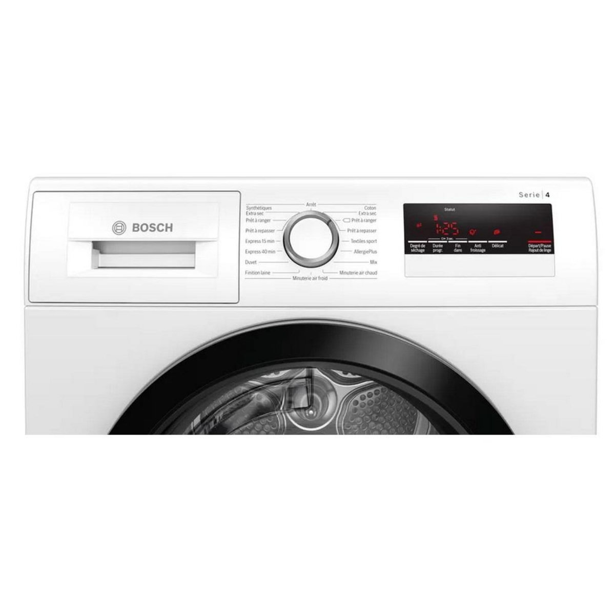 BOSCH Sèche-linge à condensation 60cm 7kg blanc - WTN85V08FR