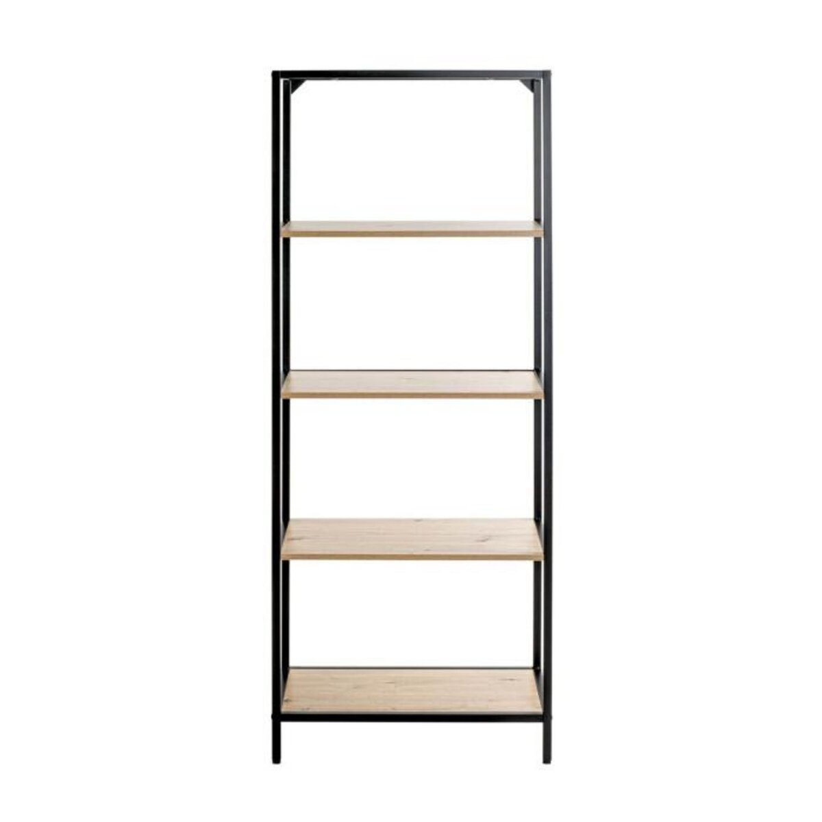 Paris Prix Étagère Bibliothèque 5 Niveaux  Miranda  167cm Chêne & Noir