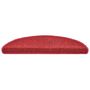 Voir la diapositive 3 : VIDAXL Tapis d'escalier 30 pcs rouge bordeaux 56x17x3 cm