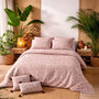Voir la diapositive 1 : Les Ateliers du Linge Parure housse de couette 100% coton 57fils-jag sable
