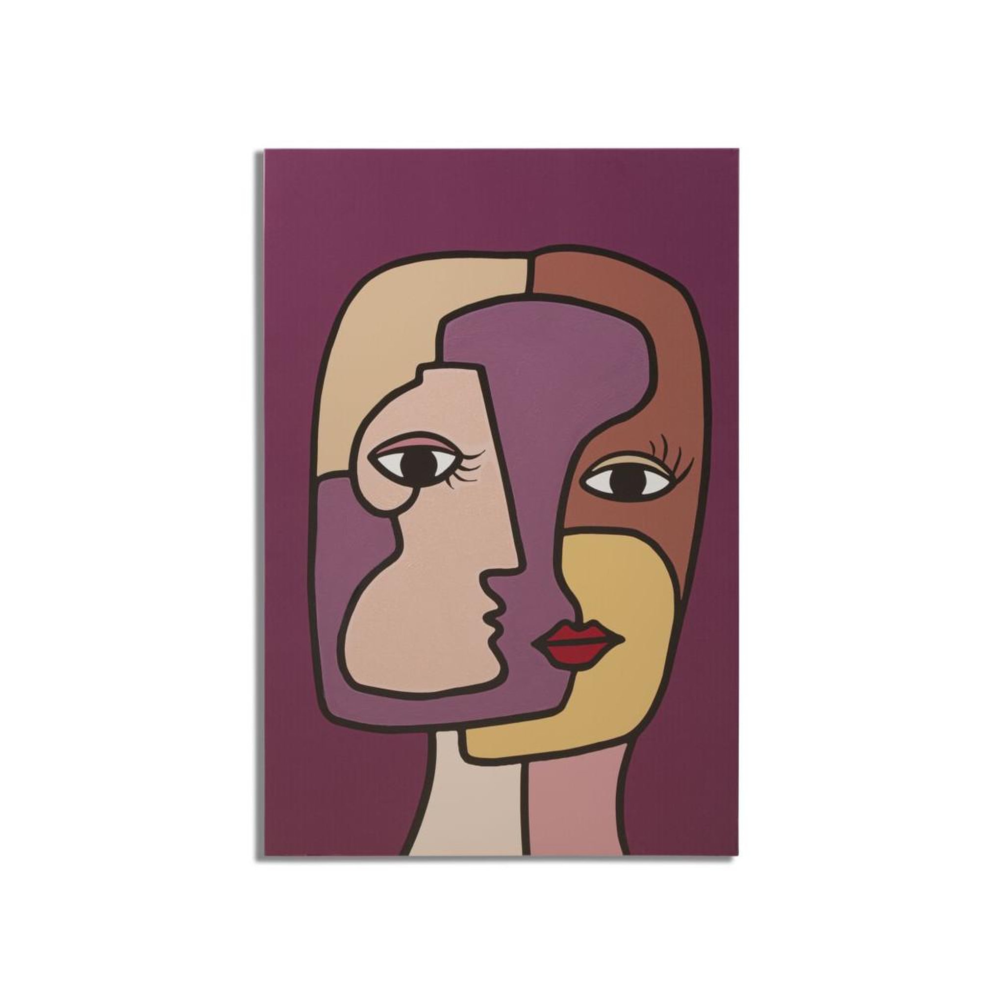 Paris Prix Toile imprimée déco  double face  60x90cm multicolore