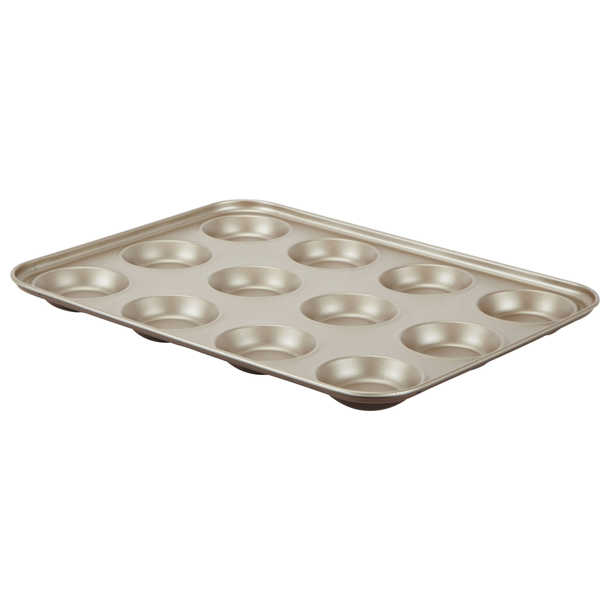 Voir la diapositive 1 : ACTUEL Plaque 12 tartelettes en métal