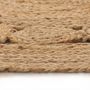 Voir la diapositive 3 : VIDAXL Tapis Jute design tresse 150 cm rond