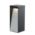 Lumisky Borne solaire MILIO FULL Noir Aluminium H35cm