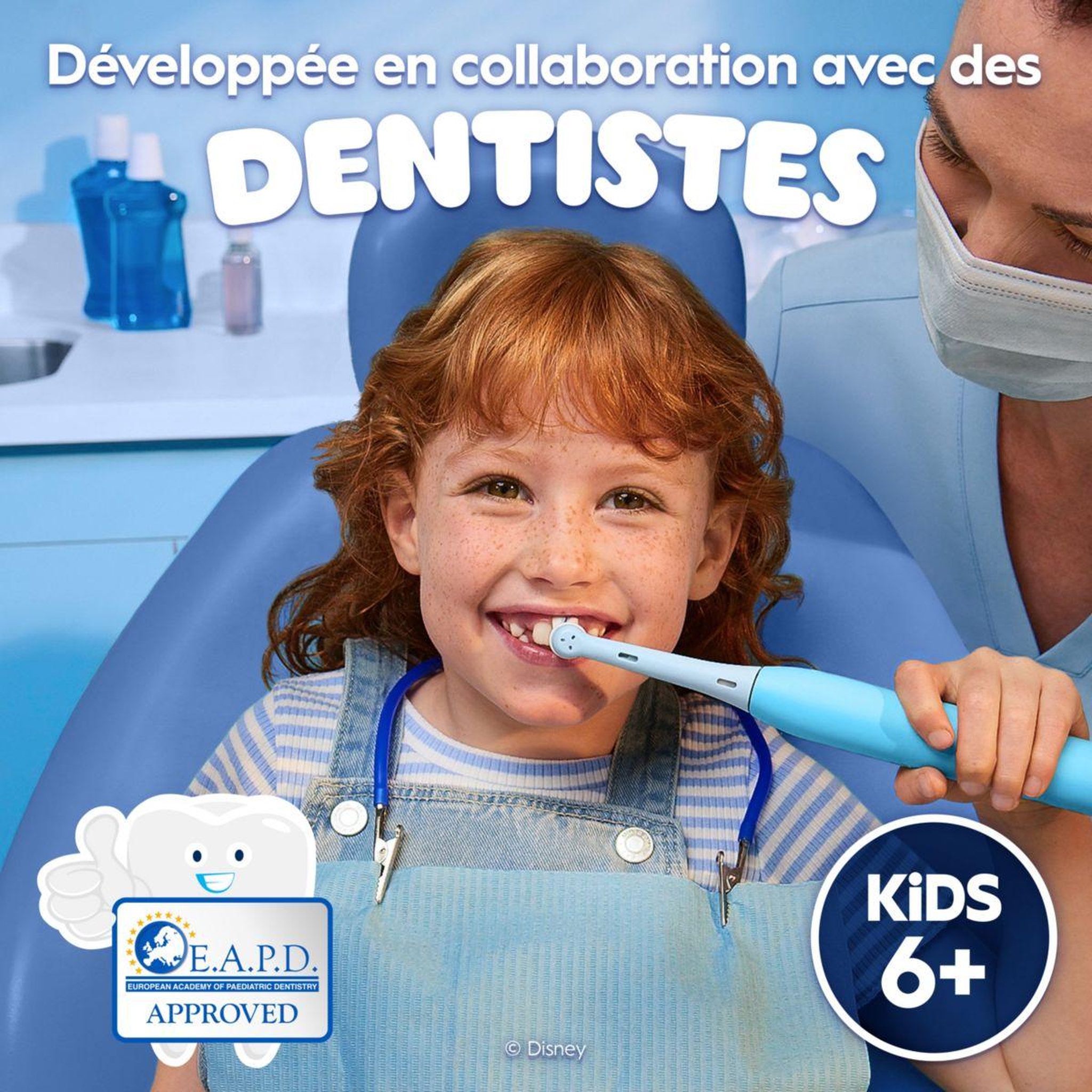 Voir la diapositive 3 : ORAL B Brosse à dents électrique io2 kids stitch + travel case