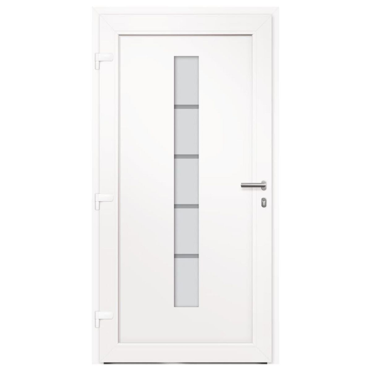 VIDAXL Porte d'entree Aluminium et PVC Anthracite 100x210 cm
