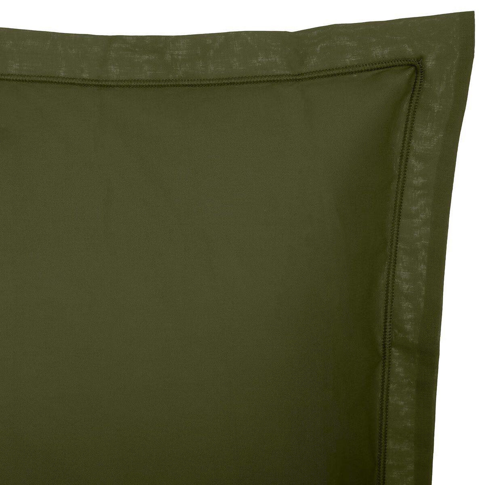 Voir la diapositive 2 : ATMOSPHERA Taie d'oreiller  intérieur  63x63cm kaki