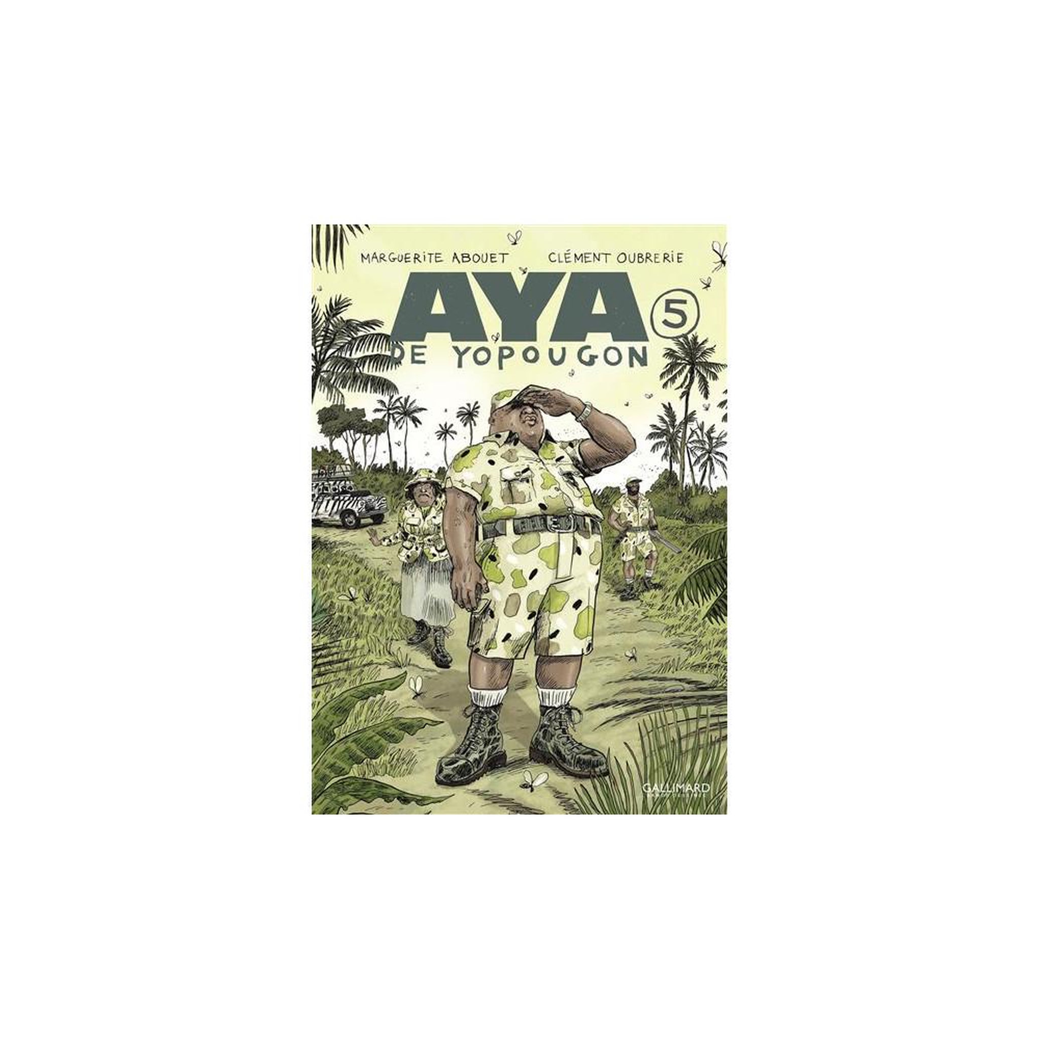 Aya de yopougon volume 5 - roman graphique manga en français, marguerite abouet, clément oubrerie
