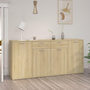 Voir la diapositive 1 : VIDAXL Buffet Chene sonoma 160x36x75 cm Bois d'ingenierie