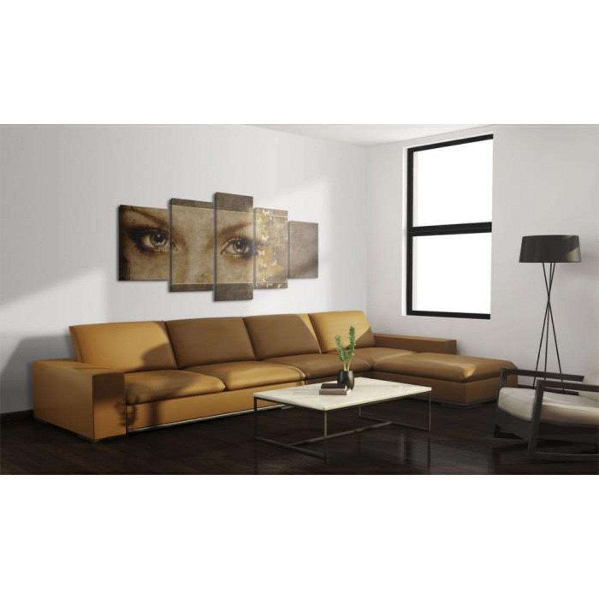 Paris Prix Tableau Imprimé  Yeux Comme des Papillons