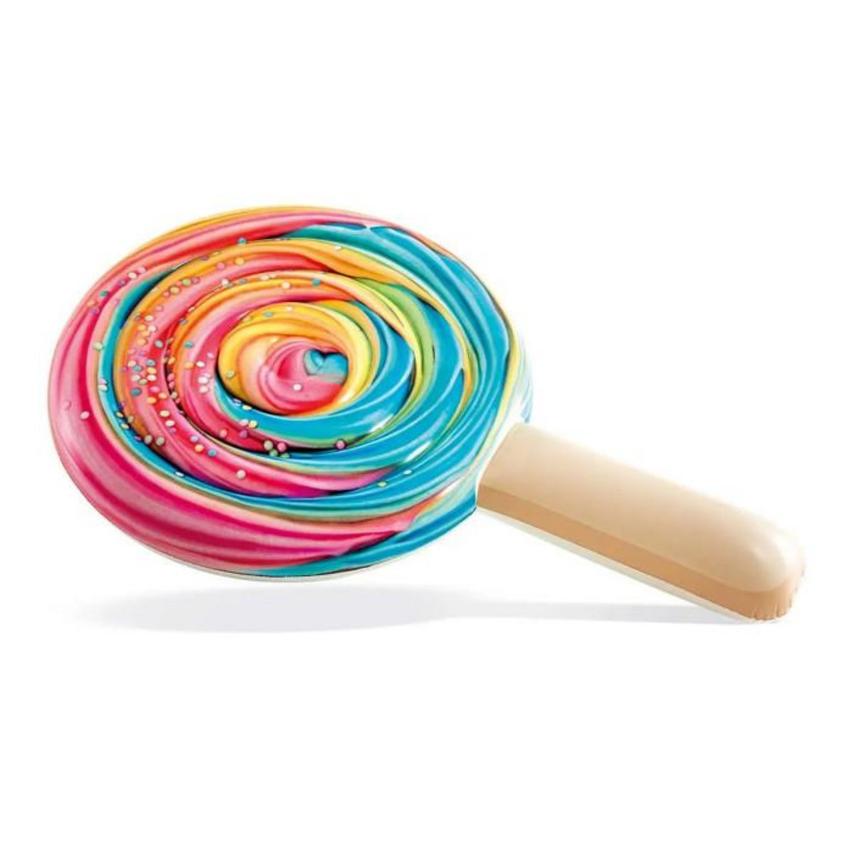 INTEX Matelas Gonflable  Sucette  208cm Multicolore