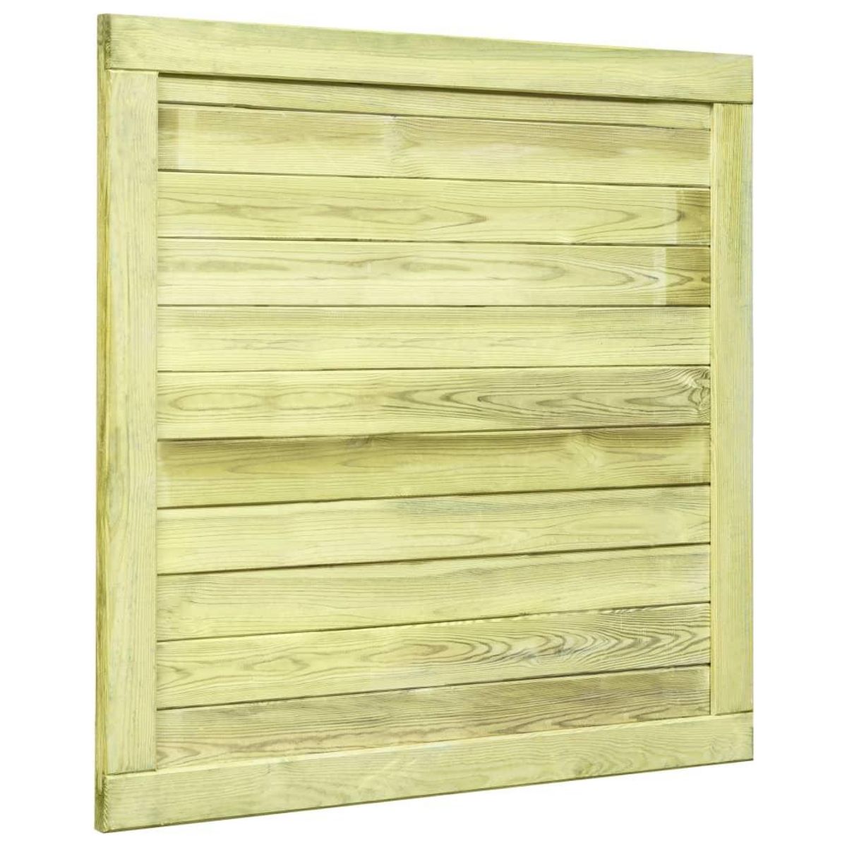 VIDAXL Portail de jardin Bois de pin impregne 100x100 cm