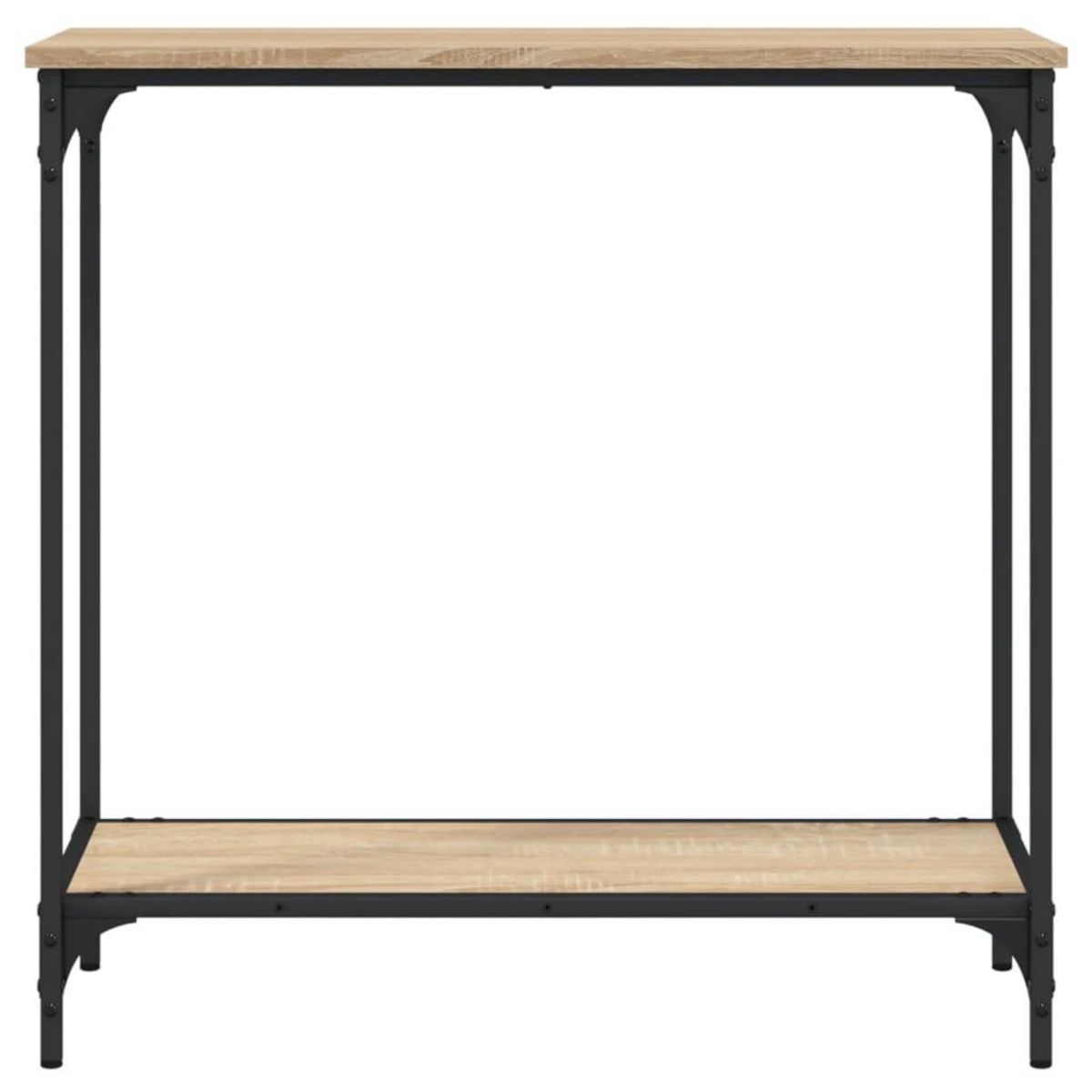 VIDAXL Table console chene sonoma 75x30,5x75 cm bois d'ingenierie