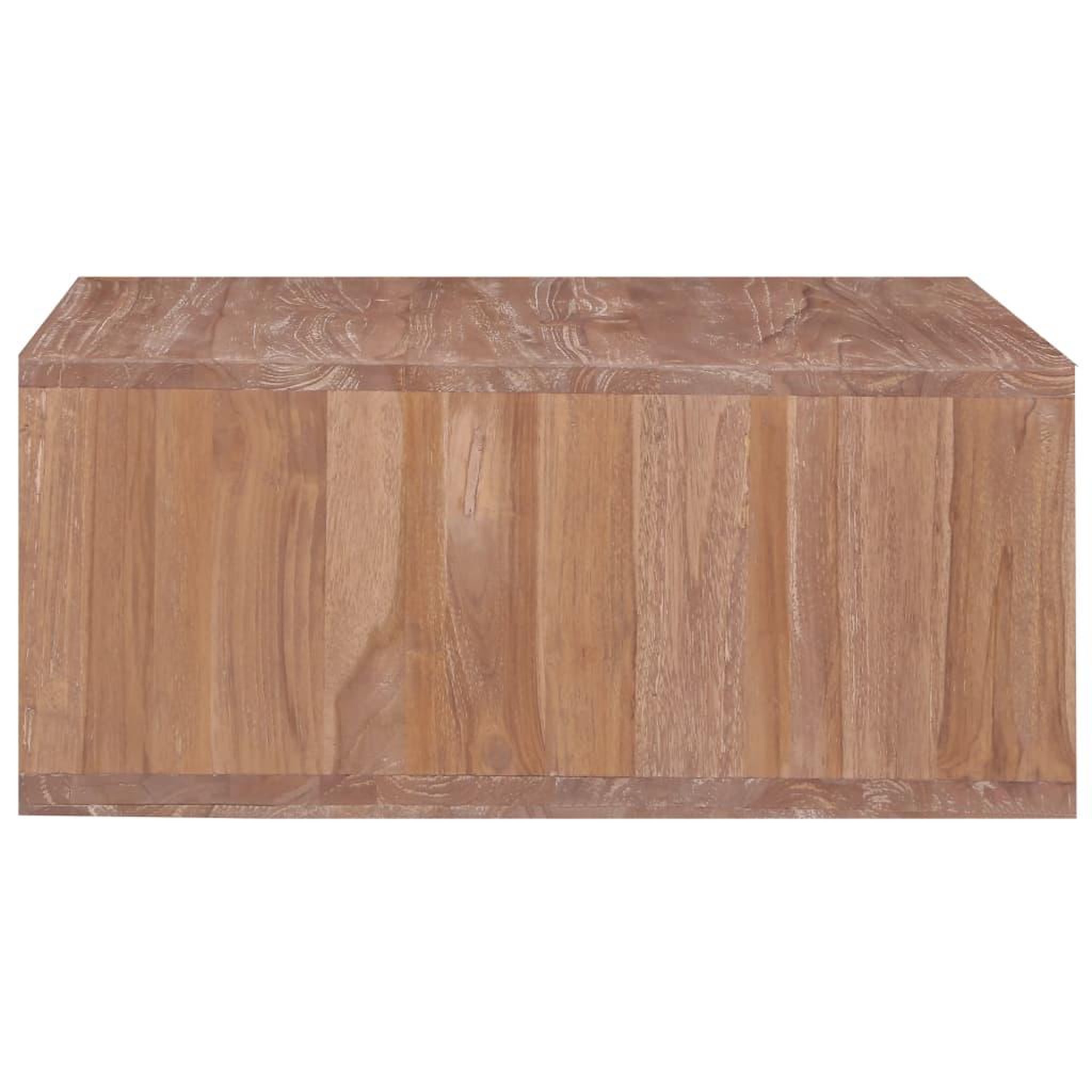 Voir la diapositive 4 : VIDAXL Table basse 70x70x30 cm bois de teck massif