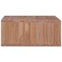Voir la diapositive 4 : VIDAXL Table basse 70x70x30 cm Bois de teck massif