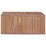 Voir la diapositive 4 : VIDAXL Table basse 70x70x30 cm Bois de teck massif