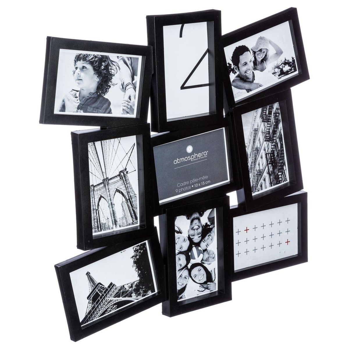 ATMOSPHERA Pêle-mêle 9 Photos Evy - 48 x 46 cm