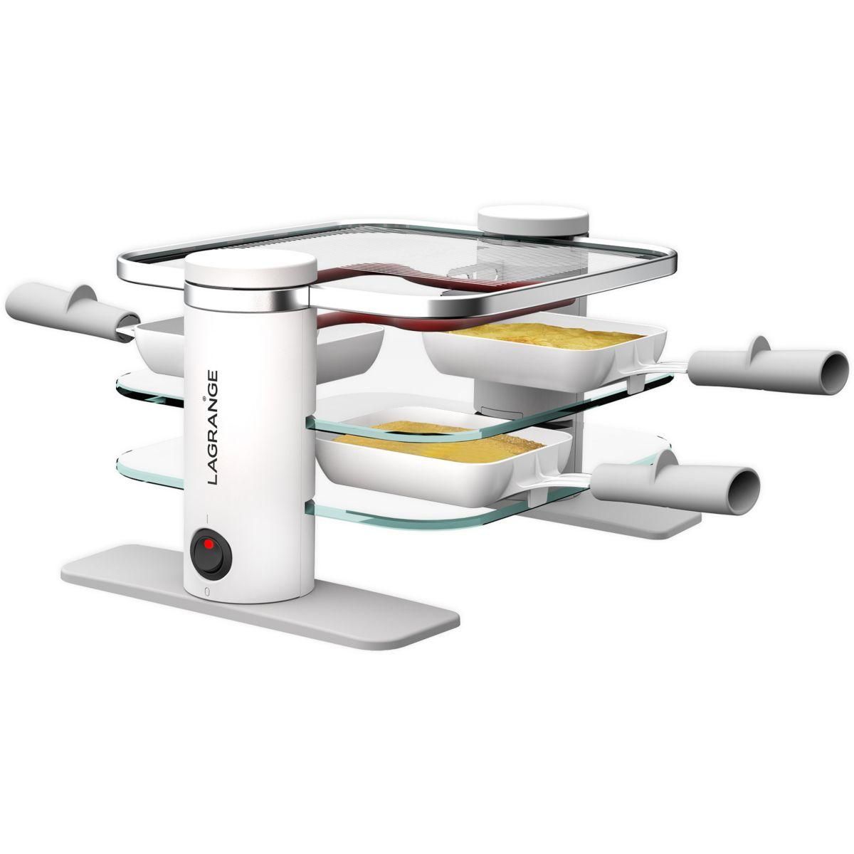 LAGRANGE Raclette x4 transparence céramique V2