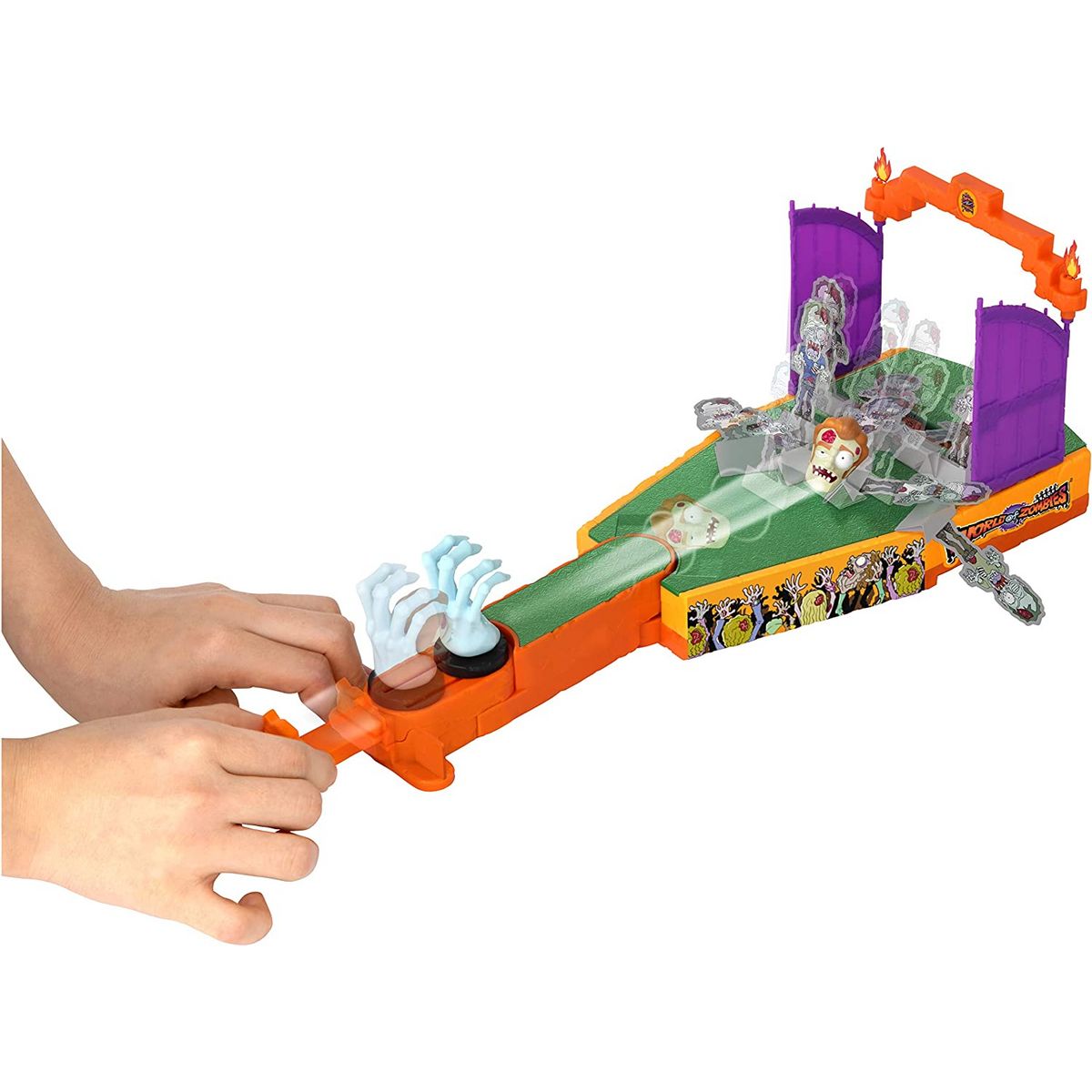 BANDAI Jeu Mini Ball Sports World of Zombies