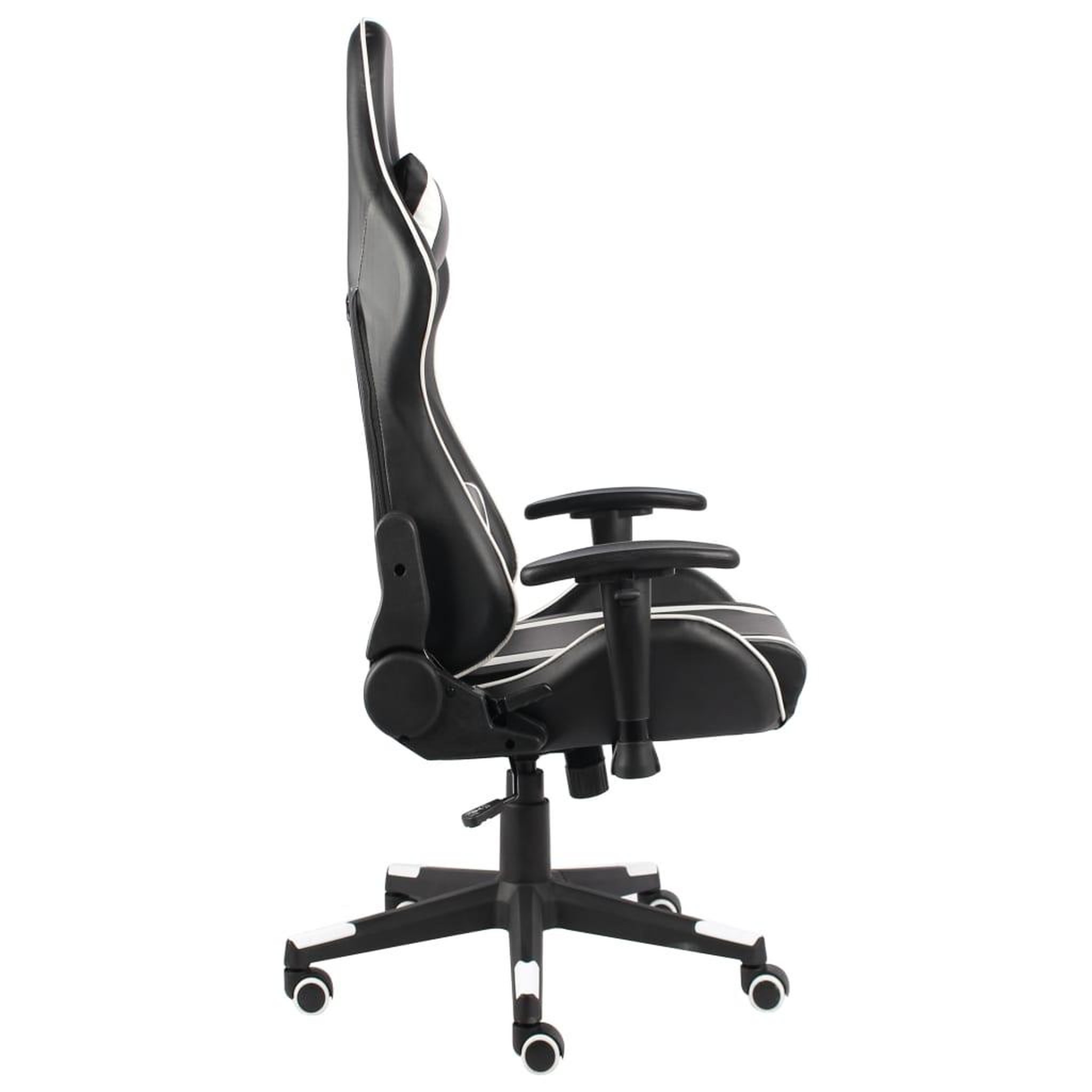 Voir la diapositive 3 : VIDAXL Chaise de jeu pivotante Blanc PVC