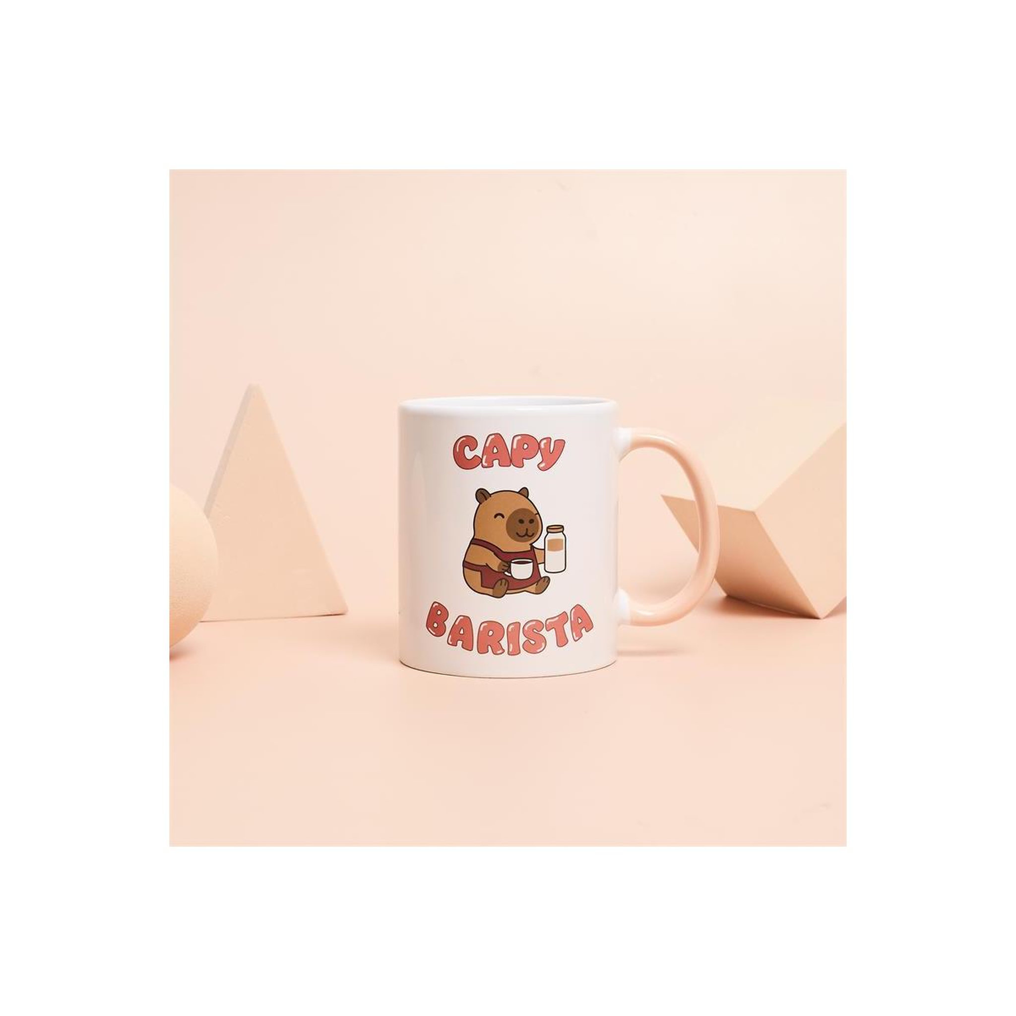 Voir la diapositive 4 : The concept Factory Mug design  capybara  30cl multicolore