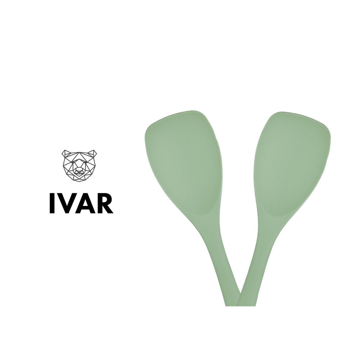 BJORN Couverts à salade en silicone IVAR