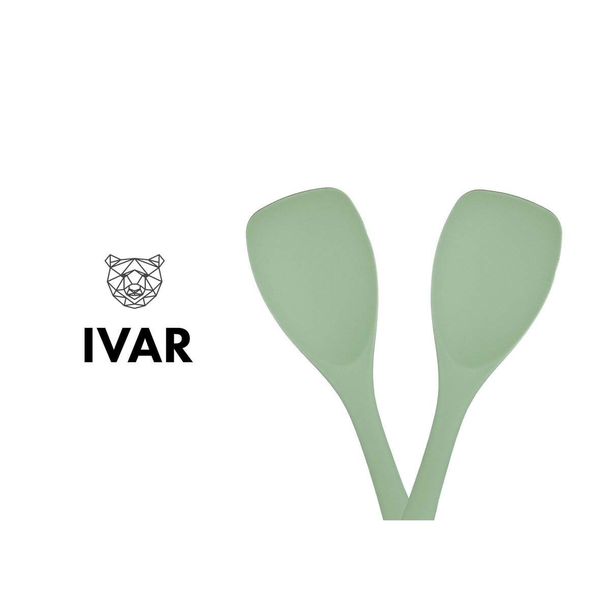 BJORN Couverts à salade en silicone IVAR